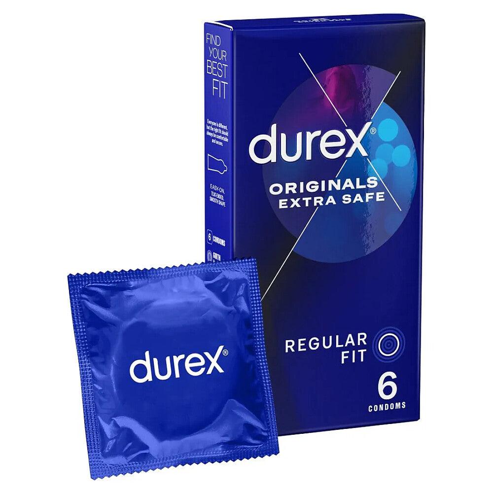 Durex Extra Safe Regular Fit Condoms 6 Pack - Adult Planet - Online Sex Toys Shop UK