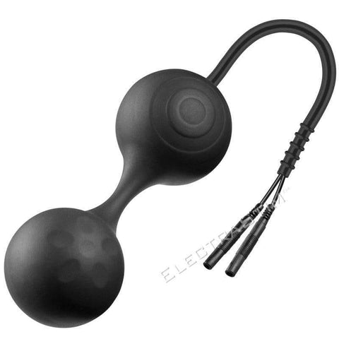 ElectraStim Silicone Noir Lula Electro Jiggle Kegel Balls - Adult Planet - Online Sex Toys Shop UK