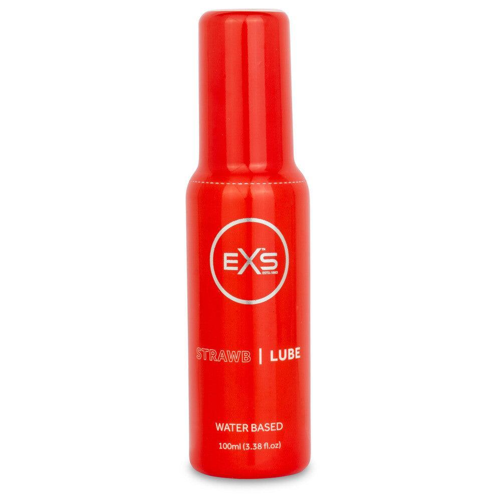 EXS Premium Strawberry Lubricant 100ml - Adult Planet - Online Sex Toys Shop UK