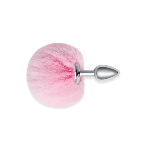 Furry Tales Pink Bunny Tail Butt Plug - Adult Planet - Online Sex Toys Shop UK