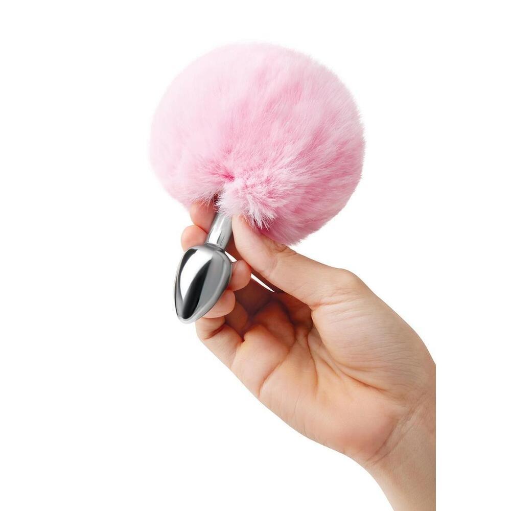 Furry Tales Pink Bunny Tail Butt Plug - Adult Planet - Online Sex Toys Shop UK