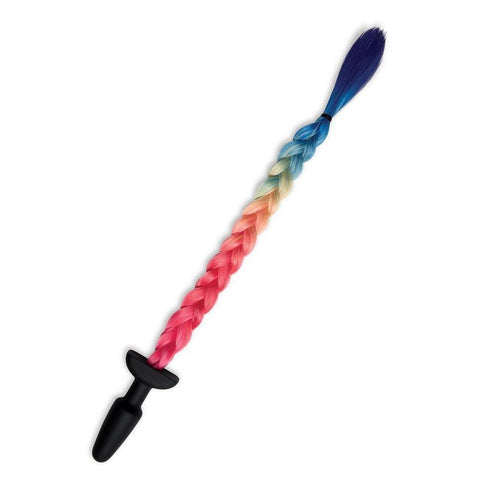 Furry Tales Rainbow Tail Butt Plug - Adult Planet - Online Sex Toys Shop UK