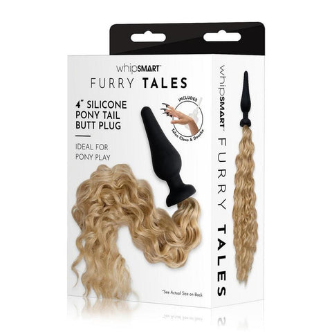 Furry Tales Silicone Pony Tail Butt Plug - Adult Planet - Online Sex Toys Shop UK