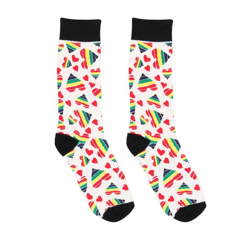 Happy Hearts Sexy Socks Size 4246 - Adult Planet - Online Sex Toys Shop UK