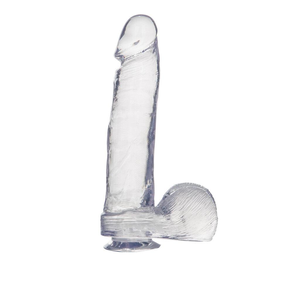 Jelly Royale 7.25 Inch Dong Clear - Adult Planet - Online Sex Toys Shop UK