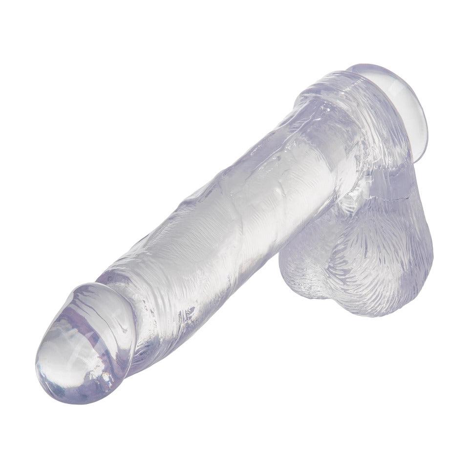 Jelly Royale 7.25 Inch Dong Clear - Adult Planet - Online Sex Toys Shop UK