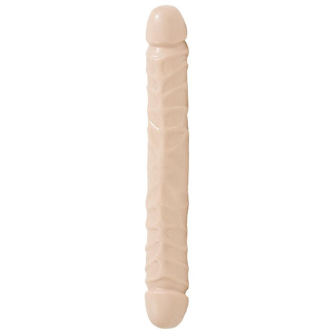 Jr Veined Double Header 12 Inch Dong - Adult Planet - Online Sex Toys Shop UK