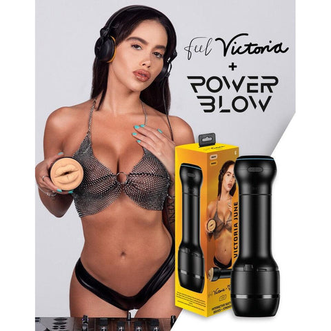 Kiiroo Combo Interactive Powerblow Victoria June Masturbator - Adult Planet - Online Sex Toys Shop UK