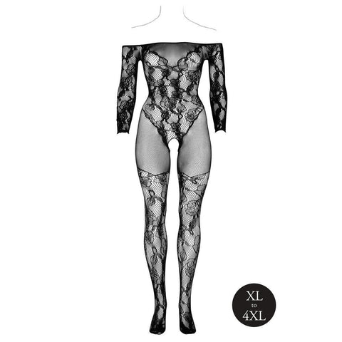 Le Desir Bodystocking With Off Shoulder Long Sleeves - Adult Planet - Online Sex Toys Shop UK