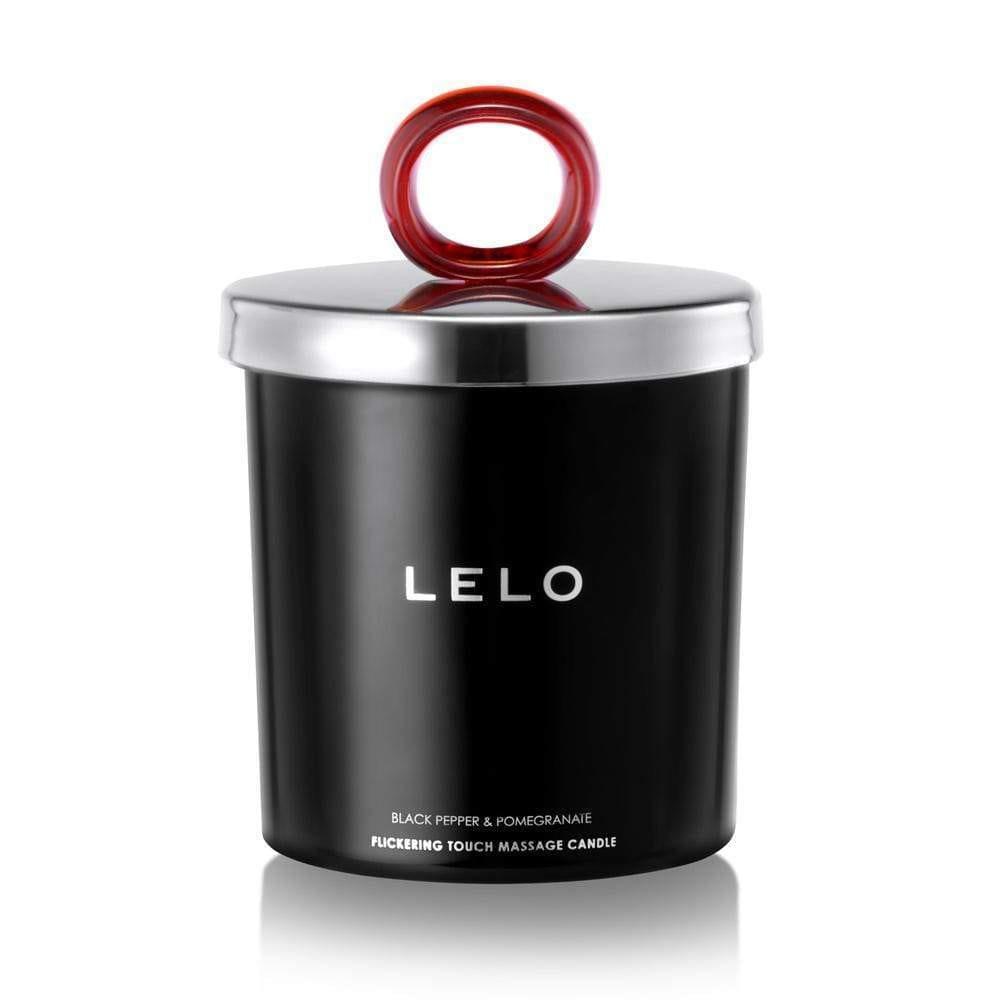 Lelo Black Pepper And Pomegranate Flickering Touch Massage Candl - Adult Planet - Online Sex Toys Shop UK