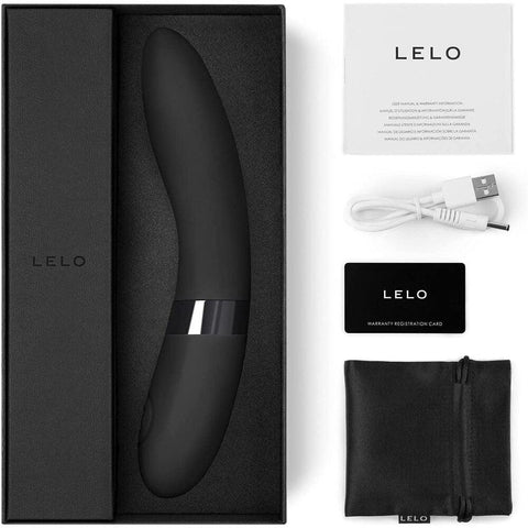 Lelo Elise 2 Dual Powered G Spot Vibrator Black - Adult Planet - Online Sex Toys Shop UK