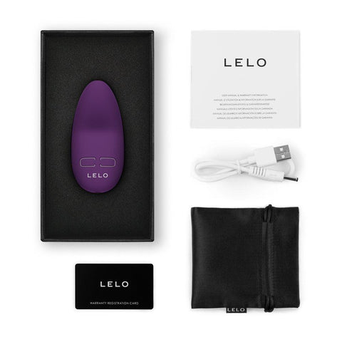 Lelo Lily 3 Dark Plum Petite Personal Massager - Adult Planet - Online Sex Toys Shop UK