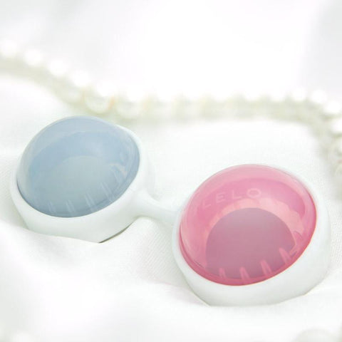 Lelo Luna Beads Mini Pink And Blue - Adult Planet - Online Sex Toys Shop UK