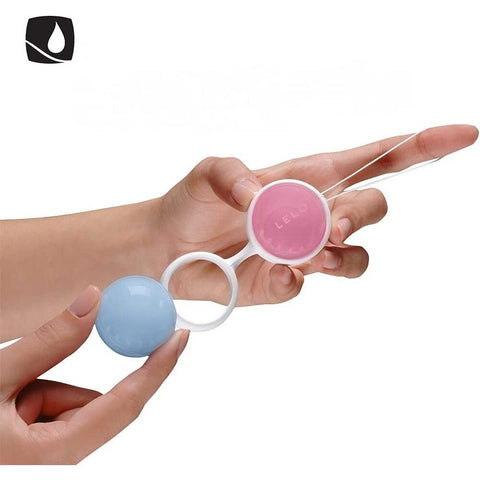 Lelo Luna Beads Pink And Blue - Adult Planet - Online Sex Toys Shop UK