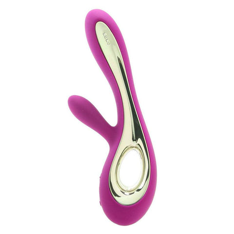 Lelo Soraya 2 Dual Rabbit Vibrator Deep Rose - Adult Planet - Online Sex Toys Shop UK