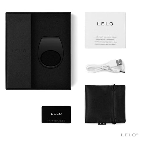 Lelo Tor 2 Black Couples Ring - Adult Planet - Online Sex Toys Shop UK