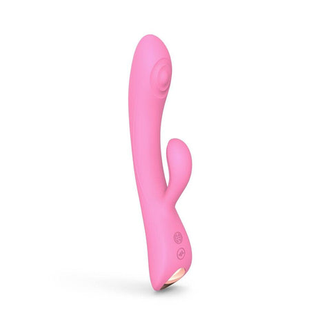 Love To Love Bunny And Clyde Tapping Rabbit Vibrator Pink - Adult Planet - Online Sex Toys Shop UK