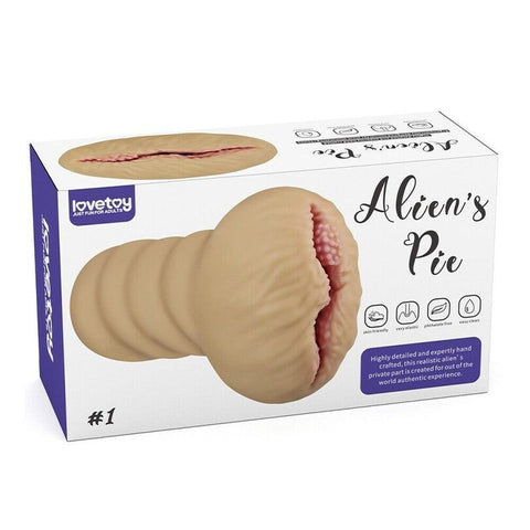 Lovetoy Aliens Pie Number 1 Masturbator Flesh Pink - Adult Planet - Online Sex Toys Shop UK