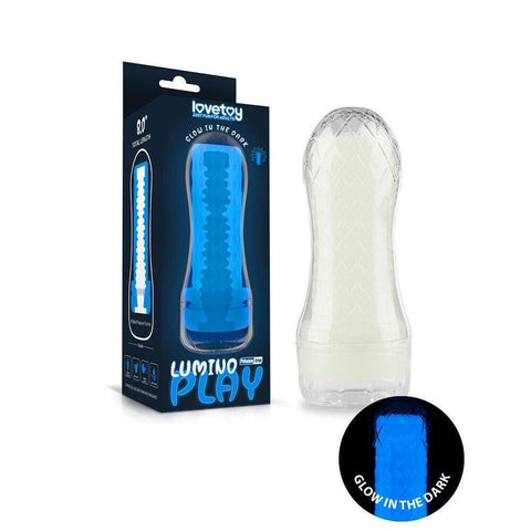 Lovetoy Glow In The Dark Lumino Play Masturbator 2 - Adult Planet - Online Sex Toys Shop UK