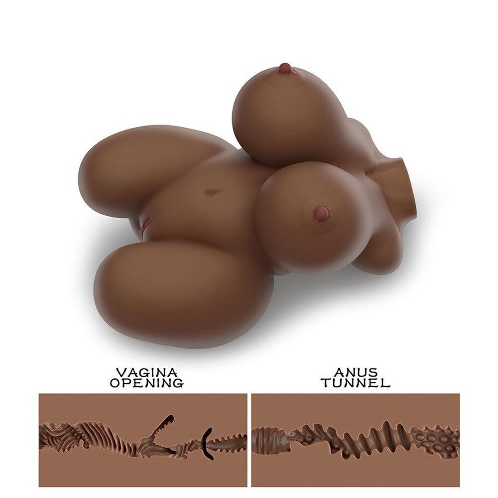 Lovetoy Streetgirls Number 6 Masturbator Flesh Brown - Adult Planet - Online Sex Toys Shop UK