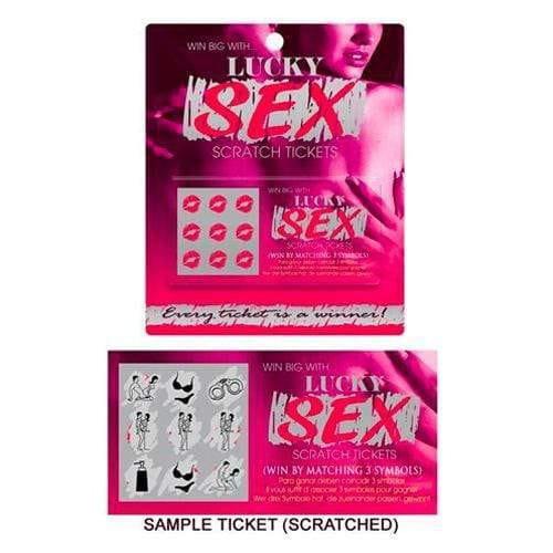 Lucky Sex Scratch Tickets - Adult Planet - Online Sex Toys Shop UK