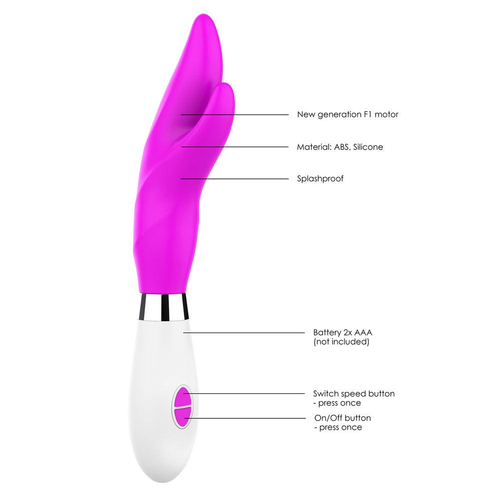 Luminous Athos Ultra Soft Clit Stim Vibe Fuchsia - Adult Planet - Online Sex Toys Shop UK