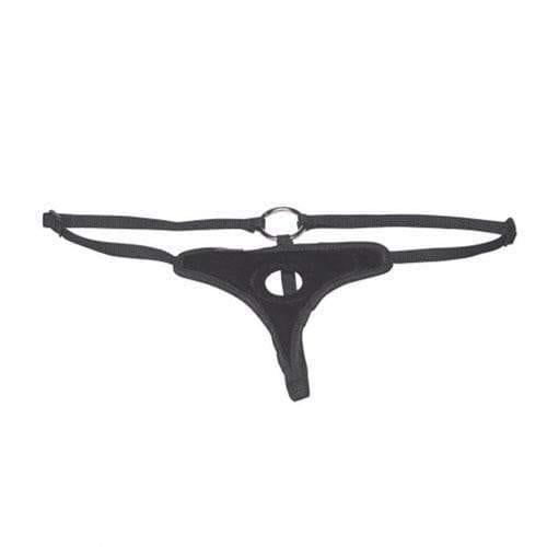 Lux Fetish Velvet Bikini Strap On Harness - Adult Planet - Online Sex Toys Shop UK