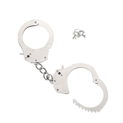 Me You Us Heavy Metal Handcuffs - Adult Planet - Online Sex Toys Shop UK