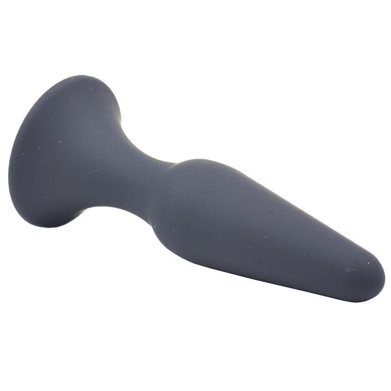 Medium Classic Black Silicone Butt Plug - Adult Planet - Online Sex Toys Shop UK