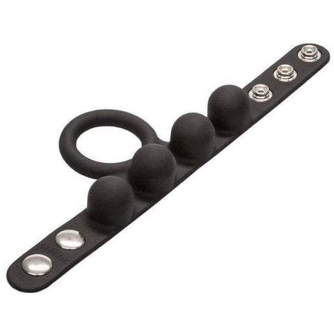 Medium Weighted Penis Ring and Ball Stretcher - Adult Planet - Online Sex Toys Shop UK