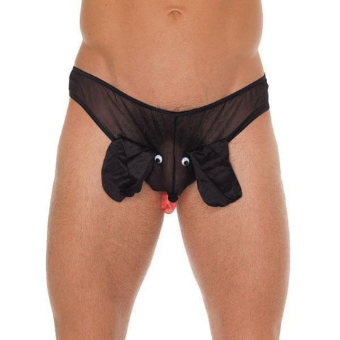 Mens Black Animal Pouch - Adult Planet - Online Sex Toys Shop UK