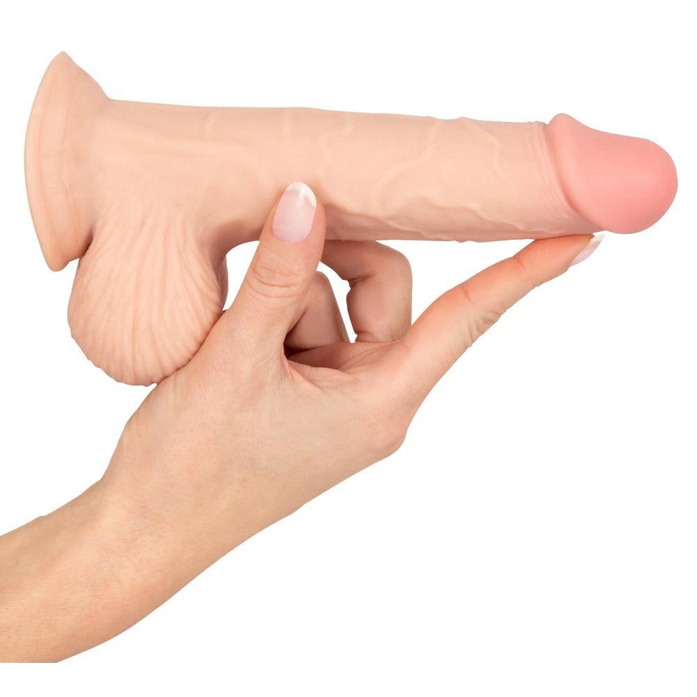 Nature Skin Dildo With Movable Skin 19cm - Adult Planet - Online Sex Toys Shop UK