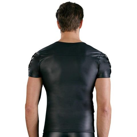 NEK Matt Black Straight Cut Shirt - Adult Planet - Online Sex Toys Shop UK