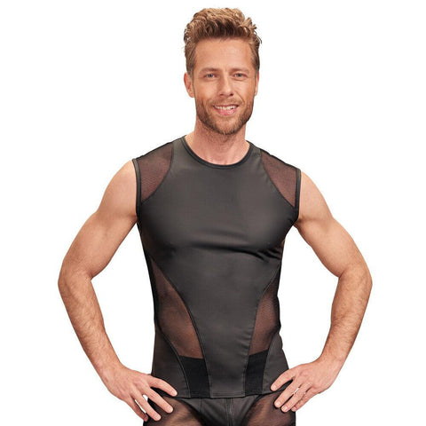 NEK Matte Look Sleeveless Shirt Black - Adult Planet - Online Sex Toys Shop UK