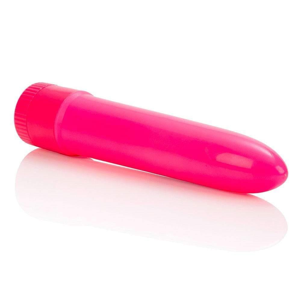 Neon Pink Multi Speed Mini Vibrator - Adult Planet - Online Sex Toys Shop UK