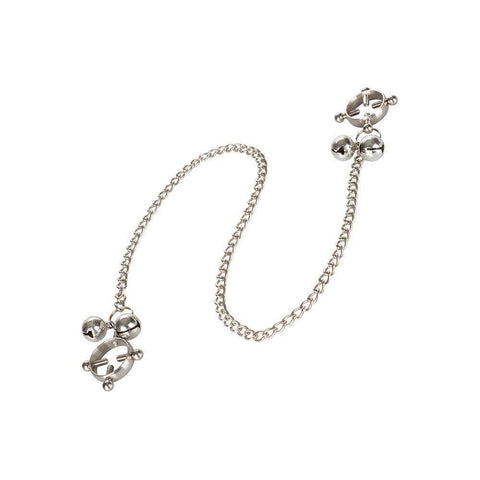 Nipple Grips 4 Point Nipple Press With Bells - Adult Planet - Online Sex Toys Shop UK