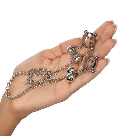 Nipple Grips 4 Point Nipple Press With Bells - Adult Planet - Online Sex Toys Shop UK