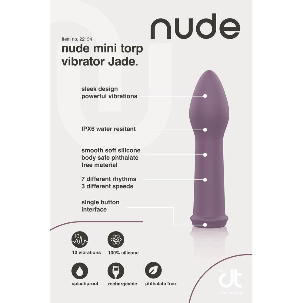 Nude Jade Mini Torp Vibrator - Adult Planet - Online Sex Toys Shop UK