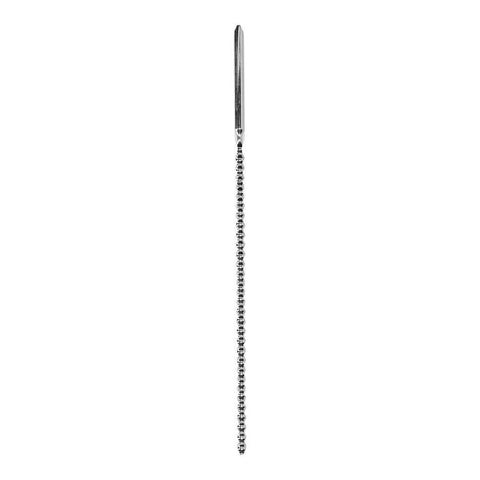 Ouch Urethral Sounding Stainless Steel Bumpy Dilator - Adult Planet - Online Sex Toys Shop UK