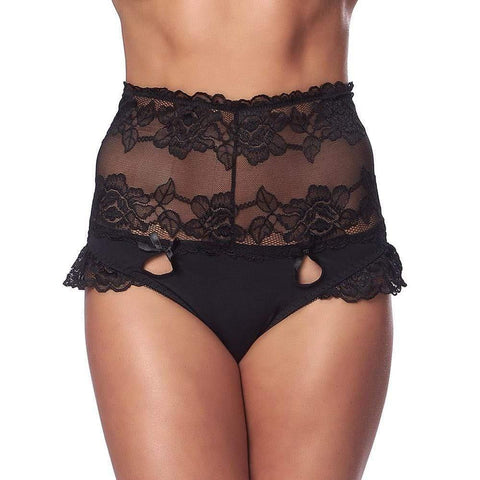 Perfect Fit Black High Waist Panty - Adult Planet - Online Sex Toys Shop UK