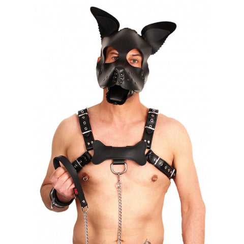 Red Leather Puppy Dog Mask - Adult Planet - Online Sex Toys Shop UK