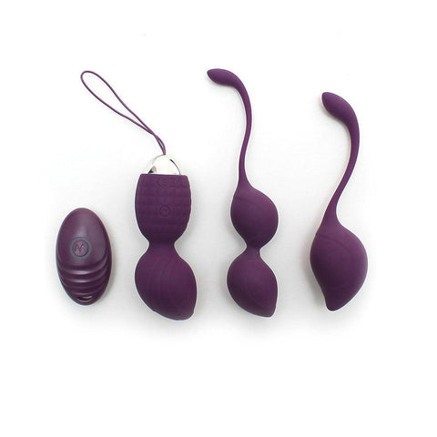 Rimini Vibrating Kegel Ball Set With Remote Control - Adult Planet - Online Sex Toys Shop UK