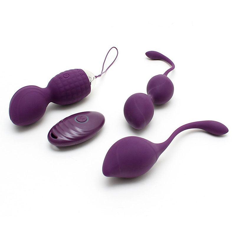 Rimini Vibrating Kegel Ball Set With Remote Control - Adult Planet - Online Sex Toys Shop UK