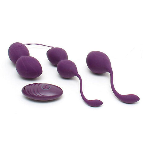 Rimini Vibrating Kegel Ball Set With Remote Control - Adult Planet - Online Sex Toys Shop UK