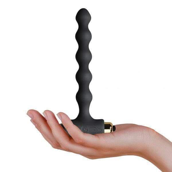 Rocks Off Pearls Petite Sensations Black Butt Plug - Adult Planet - Online Sex Toys Shop UK