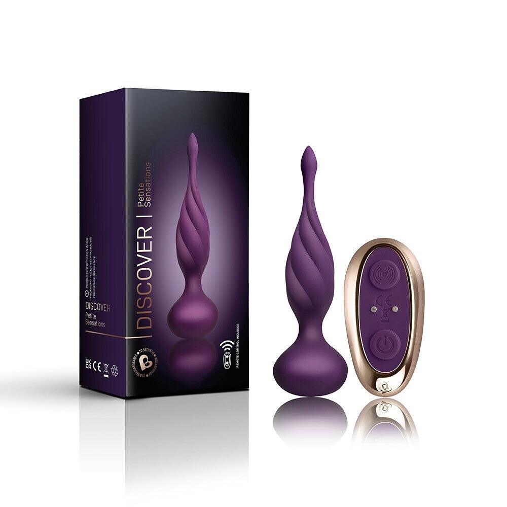 Rocks Off Petite Sensations Discover Butt Plug Purple - Adult Planet - Online Sex Toys Shop UK