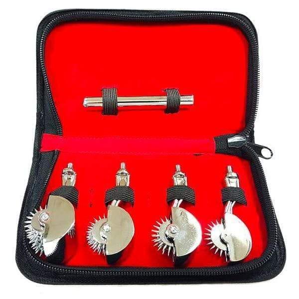 Rouge 4 Stainless Steel Sensory Stimulation Pinwheel Set - Adult Planet - Online Sex Toys Shop UK