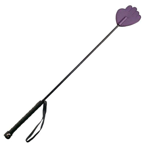 Rouge Garments Hand Riding Crop Purple - Adult Planet - Online Sex Toys Shop UK