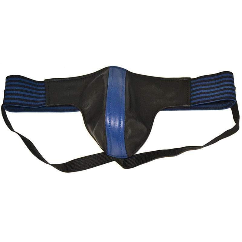 Rouge Garments Jock Black And Blue - Adult Planet - Online Sex Toys Shop UK