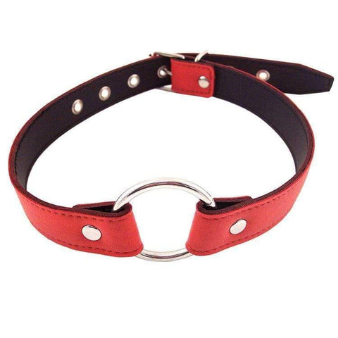 Rouge Garments O Ring Gag Red - Adult Planet - Online Sex Toys Shop UK